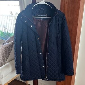 Tommy Hilfiger Women's Quilted Navy jacket
